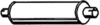 photo of Vertical Exhaust Inlet I.D. - 2 Outlet O.D. - 2 Overall Length - 14 For 400 Swather with Gas Engine. OEM#, Use R1751 Clamp, Use R1800 Rain Cap