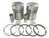 photo of Piston Kit. For tractor models M, 320, 330, and 40. 4 inch bore, .045 oversize. Contains pistons, rings, pins and retainers.