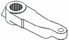 photo of Left hand. Use with OEM style spindle. For tractor models 766, 786, 866, 966, 986, 1066, 1086, 1466, 1468, 1486, 1566, Hydro 186.