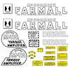 Farmall Super MTA Decal Set