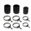 photo of For tractor models A, Super A WITHOUT water pump, B. Radiator and Air Cleaner Hose Kits include Original Whittek Tower Style Hose Clamps. Radiator hoses are 2.25 inches long and 2 inch inside diameter.