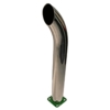 photo of For Styled B, 50, 520, 530. Chrome Curved Exhaust Stack.