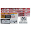 Massey Ferguson 35 Decal Set