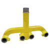 photo of Gas Exhaust manifold For Fits: 700, 710, 710B, 711, 711B, 712, 712B, 713, 713B, 715, 715B, 725B, 800, 810, 810B, 811, 811B, 812, 812B, 813, 813B, 815, 815B, 730, 730CK, 730 Comfort King, 730 Draft-O-Matic, 740, 741, 742, 743, 744, 830, 830 Comfort King, 830 Draft-O-Matic, 840, 841, 842, 843; Replaces original part numbers A11250 and A20867. NOTE: The outlet outside diameter is 2-1\2 . Many tractors on this list have an original 2-1\4  outlet manifold. You may need to change muffler if the outlet is different than the manifold you are replacing. If new Ferrules are needed, see part numbers A11837 and A21635. If Gaskets are needed, see part numbers A11889 and A27909