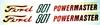 Ford 811 Decal Set, PowerMaster