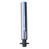 photo of Double Wall, Length 18 inches plus a 4 inch base. For M, MT, MC, 40, 320. Chrome Straight Exhaust Pipe Double Walled with 2 Bolt Flange - 22  Tall - 3  OD.