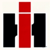 photo of  IH  logo no background, 10 inch x 11 inch.