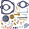 photo of This Comprehensive Carburetor Kit is used on 47387D, 47387DB, 47387DC, 50983D, 50983DB, 50983DC, 50983DD carburetor with throttle body # 6513D, 6513DX (all with 3.195 inch throttle shaft length). Contains all the parts shown.