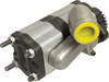 photo of Hydraulic Pump is used on John Deere Models: 5045, 5055, 5065, 5070M, 5103 serial number 001073 and later, 5203 serial number 000883 and later, 5303 serial number 000878 and later, 5403. This is a tandem pump. It replaces OEM part number