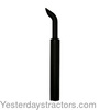photo of Inlet I.D. 5 , outlet O.D. bent pipe, overall Length 66 , uses RE53282 clamp. For tractor models 8100, 8200, 8300, 8400, 8110, 8210, 8310, 8410.