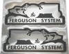 Ferguson TO35 Decal Set, Ferguson System