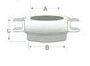 photo of Dimension A = 2.10 inches, B = 2.48 inches, C = 1.91 inches. For tractor models: 601, 701, 801, 901, 2000, 4000 (DOUBLE CLUTCH, serial number 14256 and up, 1965 and newer). For tractors with 5-speed transmission and double clutch. Replaces OEM number 311260, 86539876.