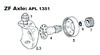 John Deere 1840 Axle Planetary Gear