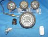 photo of For 5 speed transmissions. Kit includes proofmeter, 80 psi oil gauge, fuel gauge, temperature gauge, fuel sender, and light assembly. For tractor models 601, 611, 621, 631, 641, 651, 661, 671, 681, 701, 741, 771, (2000 1958-1964).