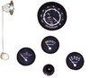 photo of This gauge and instrument kit is for 5 speed transmissions with either gas or diesel engines. Kit includes proofmeter, 80 psi oil gauge, fuel gauge, temperature gauge, fuel sender, and light assembly. For tractor models 801, 811, 821, 841, 851, 861, 871, 881, 901, 941, 951, 961, 971, 981, (4000 1958-1964).