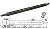 Ford 2600 Drawbar, Universal Cat II, 30-3\4 Inch