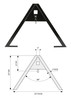 Ferguson TEF20 Quick Hitch A-Frame Implement Adapter