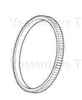 photo of This new starter ring gear has 107 teeth. It is used on Shibaura built Ford 1000, 1500, 1600, 1700, 1900, 1910, 2110. It replaces original part number SBA115376020.