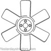 photo of Our new 6 blade fan has a 12 inch diameter, 1.125 inch pilot hole, and 2.075 inch bolt hole circle. This fan fits the Ford \ New Holland Compact Tractor 1500 built between 1\1979- 9\1979.