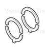 Ford 2110 Thrust Bearing Set, Standard