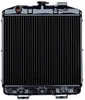 photo of 14-7\8 inches high x 16-3\8 inch wide core, 2 rows of tubes, serpentine fin construction. For model 1900. If 12-7\8 inch core height needed order part number SBA310100031.
