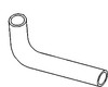 Ford 1700 Radiator Hose, Upper