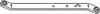 photo of Right or left hand, 5\8 inches thick x 2-1\2 inches wide, 24.75 inch center to center. For tractor models (1110, 1210 from 1\1983 and up), ( (1200 from 1\1979 and up).