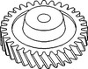 John Deere 4030 Oil Pump Drive Gear