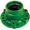 photo of This wheel hub fits the following John Deere tractor models: 210C, 300, 300B, 300D, 301, 302, 302A, 310, 380, 400, 401, 401B, 401C, 480, 480A, 480B, 1020, 1520, and 1640. Replaces the part number T21545. Uses wheel bolt WB916 and hub cap A1555R.