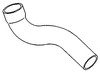 John Deere 2955 Radiator Hose, Upper