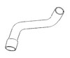 photo of Hose, radiator lower. For tractors: 3010, 3020, 4000 less AC, 4010, 4020 less AC. For 3010, 4010