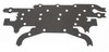 photo of Oil pan gasket. 1 set used in 301 CID 6 cylinder gas engine (not for block numbers R40940, R49550); 1 used in 340 CID 6 cylinder gas engine (block numbers R33170, R43330, R40860, R40870 only, to SN# 200999); 1 used in 381 CID 6 cylinder diesel engine; 1 used in 404 CID and 466 CID 6 cylinder diesel engines (turbocharged and naturally aspirated).For tractor models 4000, 4010, 4020, 4040, 4230, 4250, 4320, 4430, 4440, 4450, 4520, 4620, 4630, 4640, 4650, 4840, 6620, 7020, 7720, 8430, 8440, 8450.