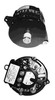 photo of 65 amp, Motorola type, has AC post, Ign\Lmp post, B+ post. Regulator includes both IGN and Sense+ bolts. For tractor models 210C, 310C, 315C, 400G, 410B, 410C, 440D, 444D, 444E, 450G, 455G, 482C, 510B, 510C, 540D, 544D, 544E, 550, 550G, 555, 555G, 610B, 610C, 624E, 640D, 643, 643D, 644D, 644E, 644ER, 650G, 710B, 710C.