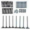 photo of Cylinder HEAD Overhaul Kit. For 400, 450, W400, W450. Includes intake valves, exhaust valves, valve guides, valve springs and valve locks. For gas C264, C281 engines with cylinder head casting numbers: 362174R1, 362174R2, 362433R1, 362433R2, 362920R1, 362902R2. Contains 8 - 356951R1 valve spring, 8 - 8044DR valve guide, 16 - 70209103 valve keys, 4 - 362435R1 intake valves, 4 - 362436R1 exhaust valves.