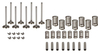 photo of Valve Overhaul Kit. Contains intake and exhaust valves, springs, keys and guides. For tractor models 300, 302, 304, 30, 3165, 356, 40B, 50, MF165, MF255, MF65.