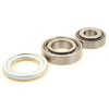 photo of Complete for 1 wheel. For tractor models Major, Power Major, Super Major. Outer bearing is 1.181 inch ID, 2.838 inch OD, and .725 inch wide, inner bearing is 1.750 inch ID, 3.548 inch OD and .859 inch wide, and the Seal is 3.550 inch OD and 2.250 inch ID. Replaces OEM 81825779, E2158T9