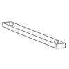 photo of Drawbar for tractor models 175, 180. 28 inches long, 1.25 inches thick, 2 inches wide, 25.5 inches center-to-center on holes.