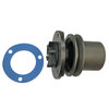 photo of This Water Pump with Pulley comes with Gasket. It is an assembled combination of 830691M91 water pump and 1751852M1 Pulley. NOTE: This water pump has a 2 3\4 inch impeller diameter. Verify impeller diameter before ordering. For 3 inch impeller, see part number 835615M91.