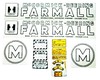 Farmall M Decal Set