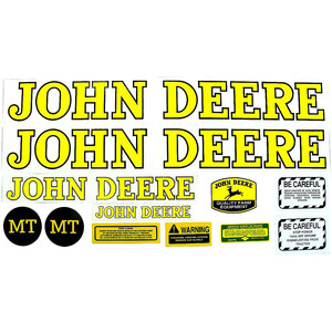 John Deere MT Decal Set JDMT