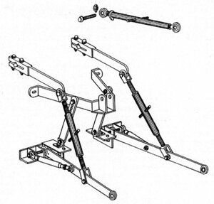 John Deere A 3 Point Conversion Kit HK203