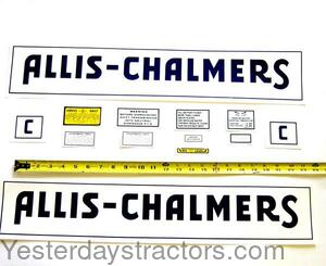 Allis Chalmers C Decal Set ACC