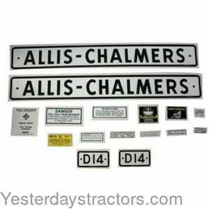 100150 D14 Decal Set 100150