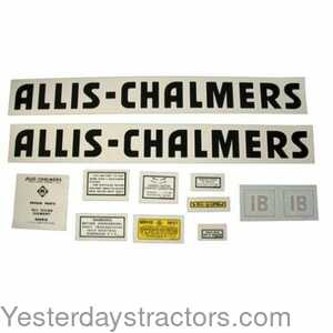 Allis Chalmers IB IB Decal Set 100171