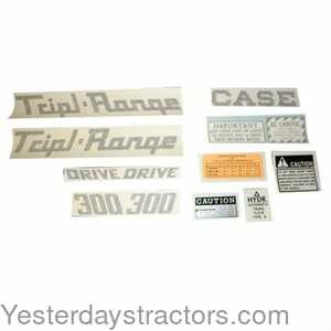 100386 Case 300 Decal Set 100386
