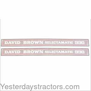 100520 David Brown Decal Set 100520