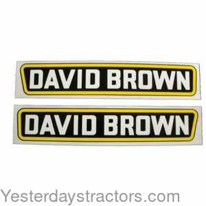 Case 970 David Brown Decal Set 100527