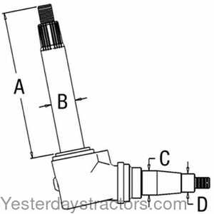 Ford 8730 Spindle - Right Hand\Left Hand 100646