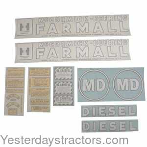 Farmall M International McCormick-Deering Farmall Decal Set 100900