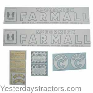 Farmall Super C International Decal Set 100936